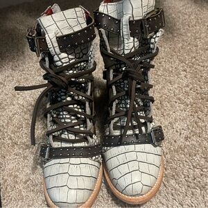 FreeBird Leather Booties (Cheyenne)